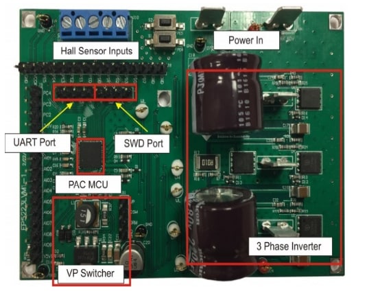 Applikations-Schaltungsdiagramm - Qorvo EP5223LVM1-1 PAC-Development Kit
